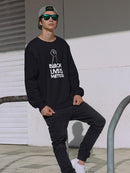 Raised Fist With Activism Quote Sweatshirt Men's -GoatDeals Designs