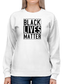 Protest Against Injustice Sweatshirt Women's -GoatDeals Designs