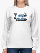 Protest Slogan Curved Font Sweatshirt Women's -GoatDeals Designs