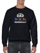 Dad Jokes Design Sweatshirt Men's -GoatDeals Designs
