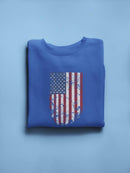 Usa Flag Grunge Design Sweatshirt Men's -GoatDeals Designs