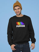 Purride Colorful Design Sweatshirt Men's -GoatDeals Designs
