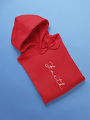 Faith Handwritten Hoodie Women's -GoatDeals Designs