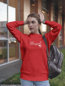 Blessed Hearts Sweatshirt Women's -GoatDeals Designs