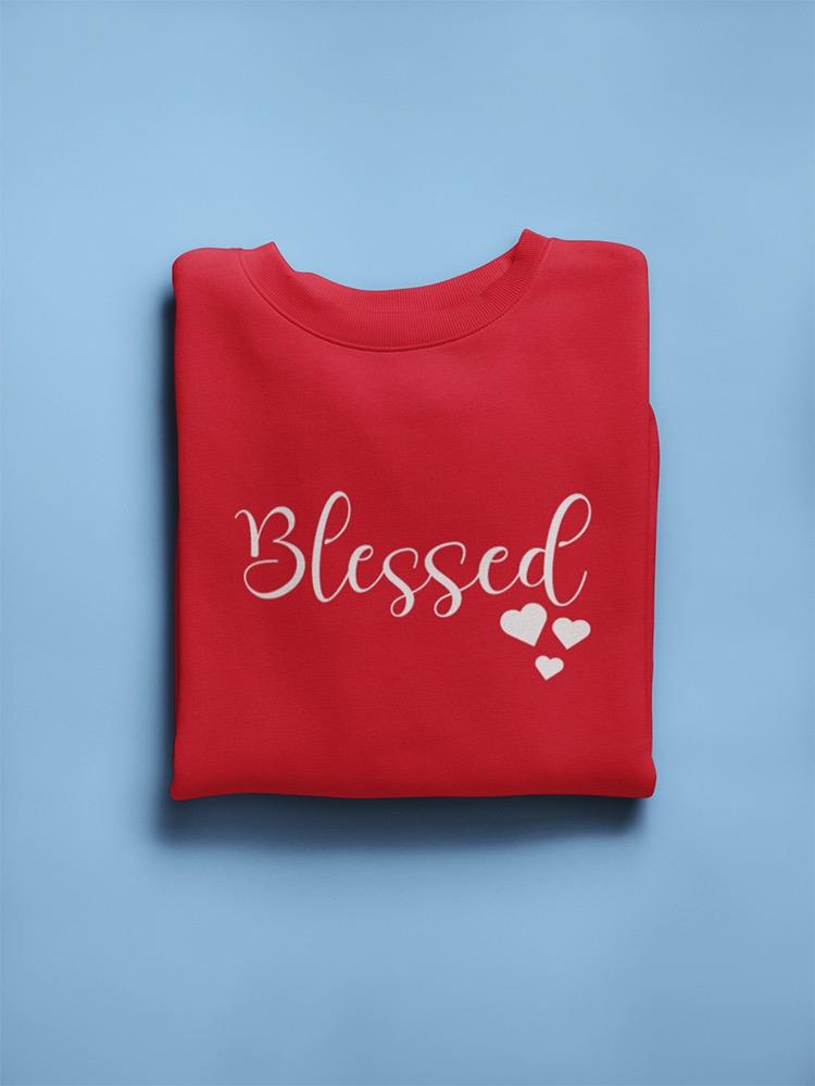 Blessed Hearts Sweatshirt Women's -GoatDeals Designs