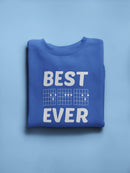 Best D A D Ever Chord Sweatshirt Men's -GoatDeals Designs