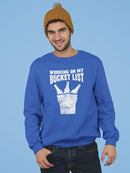 My Bucket List Design Sweatshirt Men's -GoatDeals Designs