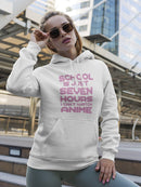 I Can't Watch Anime Hoodie Women's -GoatDeals Designs