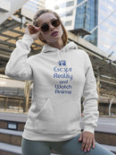 Escape Reality Anime Hoodie Women's -GoatDeals Designs