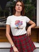 Dachshund Dog With Balloons Shaped Tee Women's -GoatDeals Designs