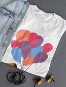 Dachshund Dog With Balloons Shaped Tee Women's -GoatDeals Designs