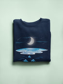 Turtles Going To The Ocean Sweatshirt Women's -GoatDeals Designs