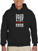 Dads Know A Lot Quote Hoodie Men's -GoatDeals Designs