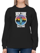 Since 1980 Vintage Style Quote Sweatshirt Women's -GoatDeals Designs