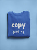 Copy (ctrl+c) Sweatshirt Men's -GoatDeals Designs