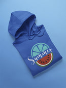 Watermelon Summertime Sketch Hoodie Women's -GoatDeals Designs