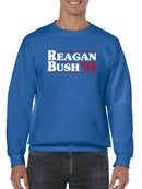 Reagan Bush  Sweatshirt Men's -GoatDeals Designs
