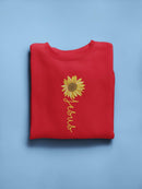 Jesus In Cursive Letter  Sweatshirt Women's -GoatDeals Designs