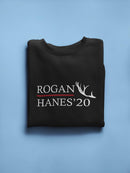 Rogan Hanes Quote With Antlers Sweatshirt Men's -GoatDeals Designs