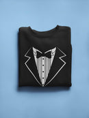 The Classy Design Of A Tuxedo   Sweatshirt Men's -GoatDeals Designs