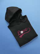 Love With Baseball Ball Hoodie Women's -GoatDeals Designs