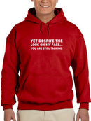 Why Do You Still Talking? Hoodie Men's -GoatDeals Designs
