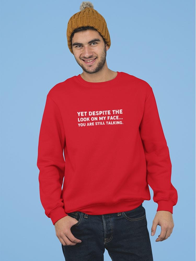 Funny Grumpy Quote Sweatshirt Men's -GoatDeals Designs
