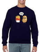 Potato Is The Father Of Fries. Sweatshirt Men's -GoatDeals Designs