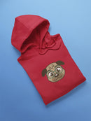 A Cute Dog With Glasses Hoodie Women's -GoatDeals Designs