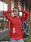 Minimalistic Flowers Sweatshirt Women's -GoatDeals Designs