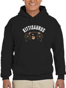 Kittisaurus Hoodie Men's -GoatDeals Designs