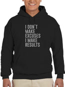 I Don't Make Excuses Hoodie Men's -GoatDeals Designs