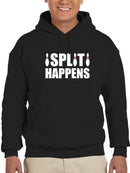 Split Happens Funny Design Hoodie Men's -GoatDeals Designs