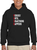 Push Acronym Inspiring Design Hoodie Men's -GoatDeals Designs