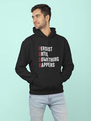 Push Acronym Inspiring Design Hoodie Men's -GoatDeals Designs