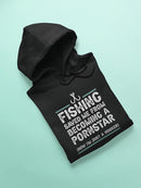 Fishing Saved Me Funny Quote Hoodie Men's -GoatDeals Designs