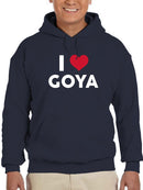 Love Goya Cool Image Hoodie Men's -GoatDeals Designs