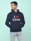 Love Goya Cool Image Hoodie Men's -GoatDeals Designs