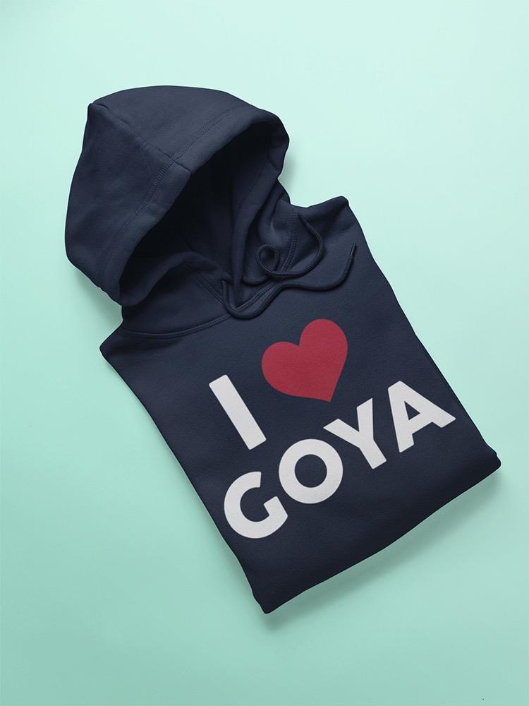 Love Goya Cool Image Hoodie Men's -GoatDeals Designs