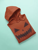Creepy Halloween Pumpkin Face Hoodie Men's -GoatDeals Designs