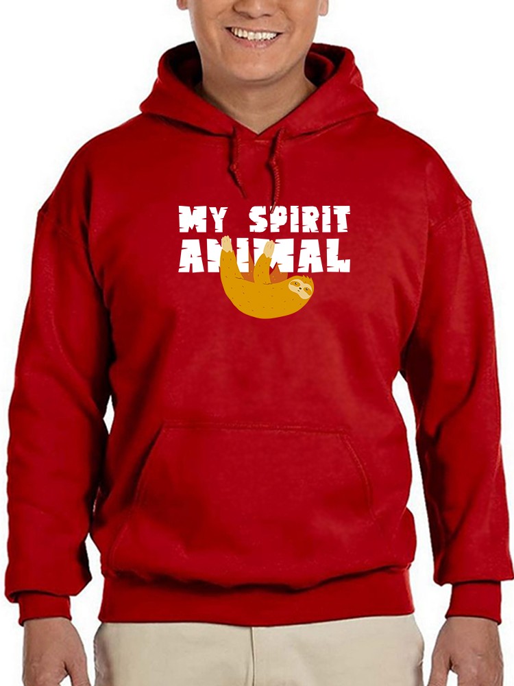 My Spirit Animal Is A Sloth Hoodie Men's -GoatDeals Designs