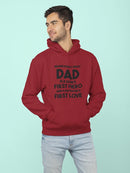 Awesome Dad Quote Hoodie Men's -GoatDeals Designs