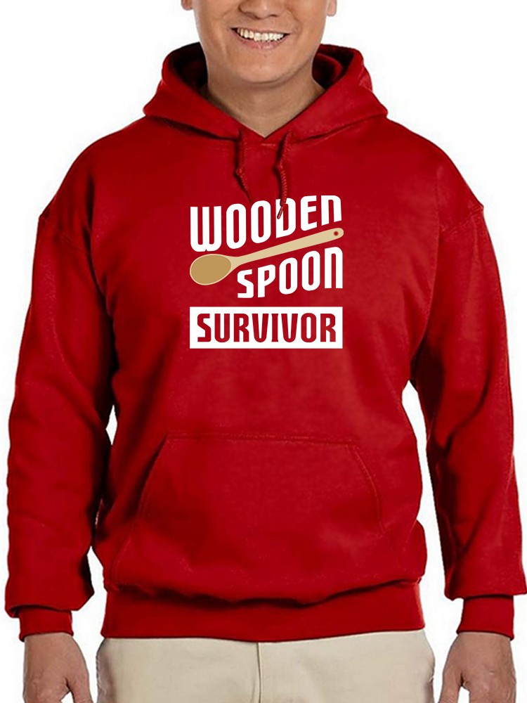 Survivor The Wooden Spoon Hoodie Men's -GoatDeals Designs