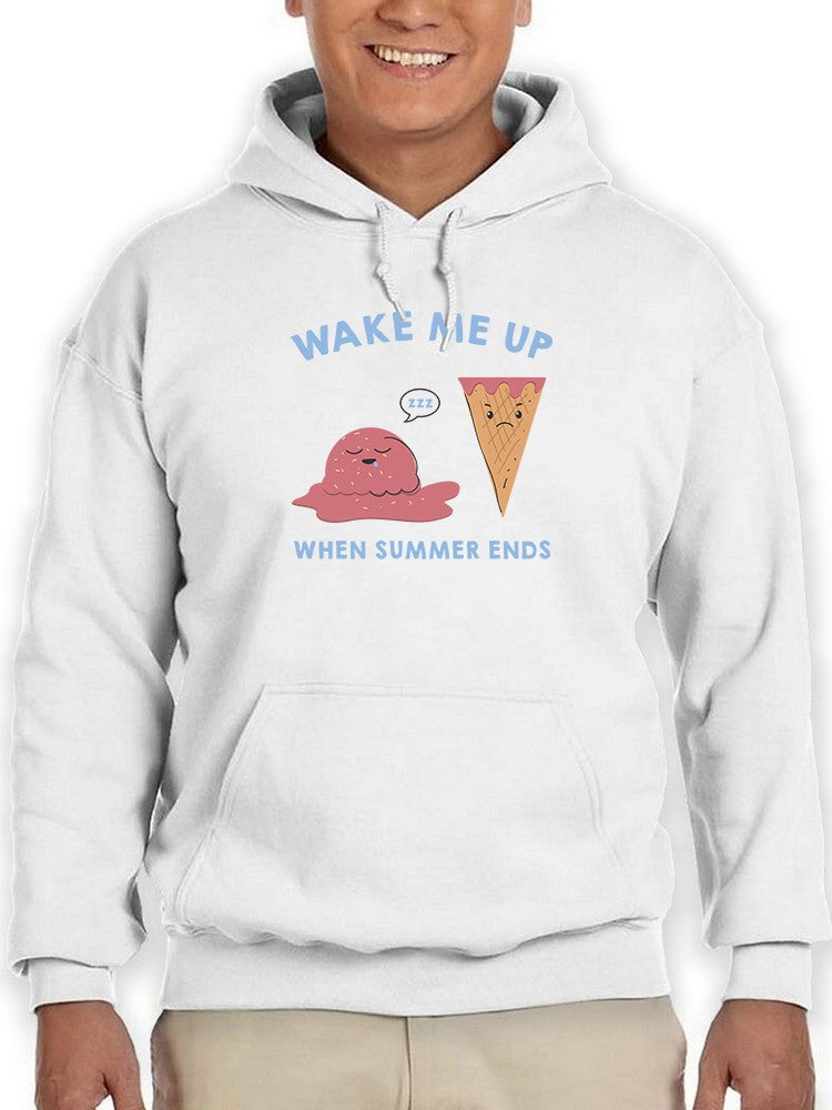 Wake Me Up When Summer Ends  Hoodie Men's -GoatDeals Designs