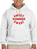 Sweet Summer Sweat Quote Hoodie Men's -GoatDeals Designs