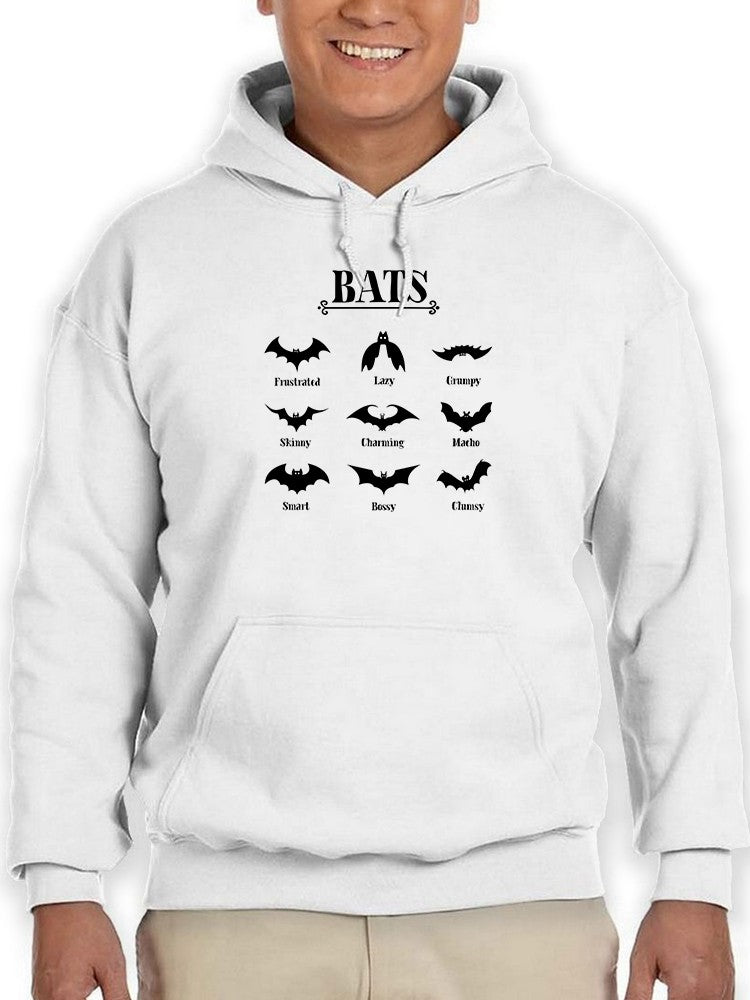 Moods Of A Bat Hoodie Men's -GoatDeals Designs
