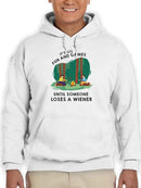 It's All Fun Funny Quote Hoodie Men's -GoatDeals Designs