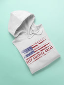 Keep America Great, Us Flag Hoodie Men's -GoatDeals Designs