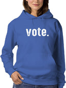 Vote, Spotted Font Hoodie Women's -GoatDeals Designs