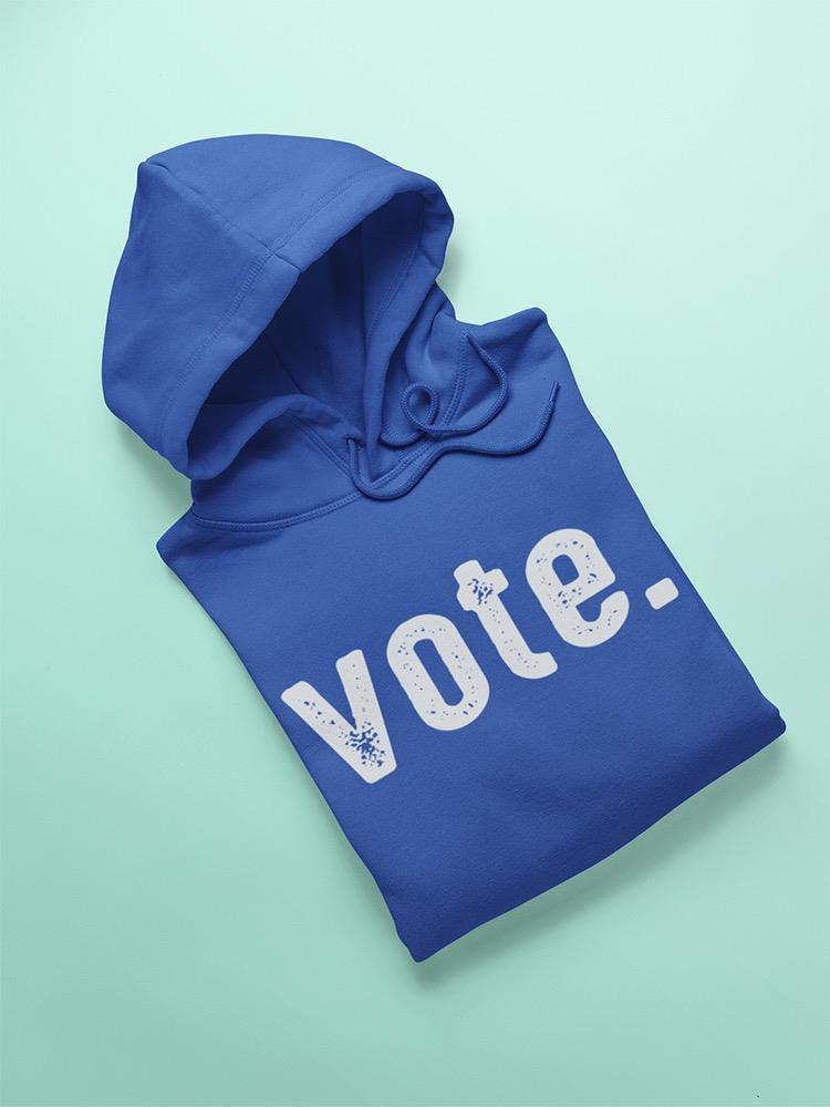 Vote, Spotted Font Hoodie Women's -GoatDeals Designs
